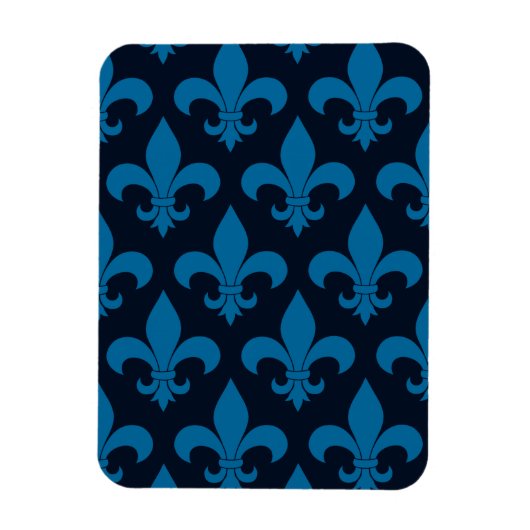 French Fleur de lis Pattern Classic Magneet (Verticaal)