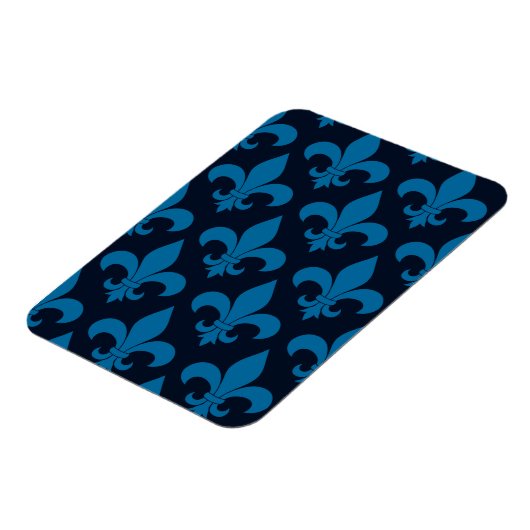 French Fleur de lis Pattern Classic Magneet (Linkerzijde)