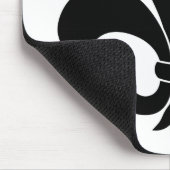 French Fleur de lis Pattern Classic Muismat (Hoek)