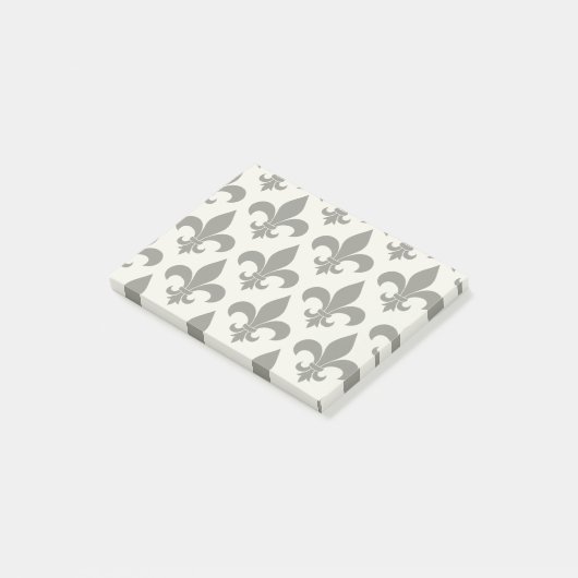 French Fleur de lis Pattern Classic Post-it® Notes (Schuin)