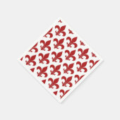 French Fleur de lis Pattern Classic Servet (Hoek)