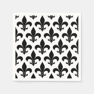 French Fleur de lis Pattern Classic Servetten