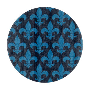 French Fleur de lis Pattern Classic Snijplank