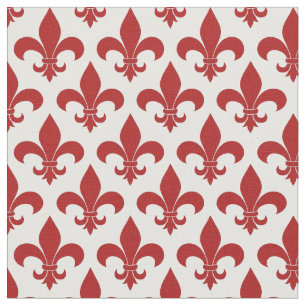 French Fleur de lis Pattern Classic Stof