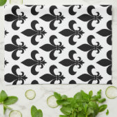 French Fleur de lis Pattern Classic Theedoek (Gevouwen)