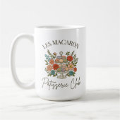 French Florals & Macarons Mug Koffiemok (Links)