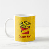 French Fries Café Mug (Gauche)