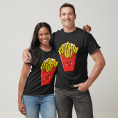 French Fries Pixel Art 8-bit Retro Hungry Byte spe T-shirt (Unisex)