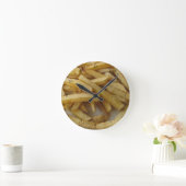 French Fries Wall Clock Ronde Klok (Huis)