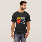 French Fry I Love Fries T-shirt (Voorkant volledig)