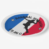 FRENCH HANDBALL PLAYER PAPIEREN BORDJE (Gekanteld)