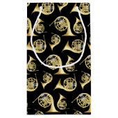 French Horn Musician Band Enseignant Petit sac cad (Dos)