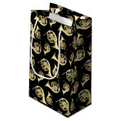 French Horn Musician Band Enseignant Petit sac cad (Dos Angle)