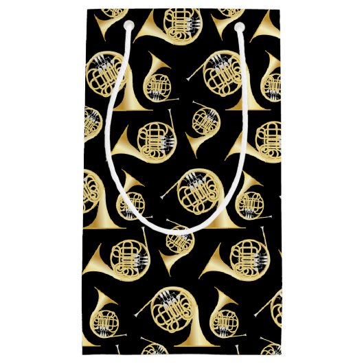 French Horn Musician Band Enseignant Petit sac cad (Devant)