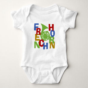 French Horn Scramble Romper