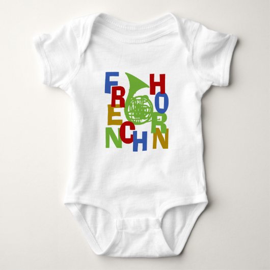 French Horn Scramble Romper (Voorkant)