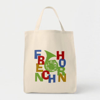 French Horn Scramble Tote Bag