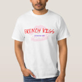 FRENCH KISS T-SHIRT (Voorkant)