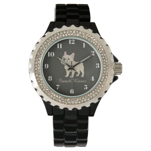 French Kisses Horloge (Voorkant)