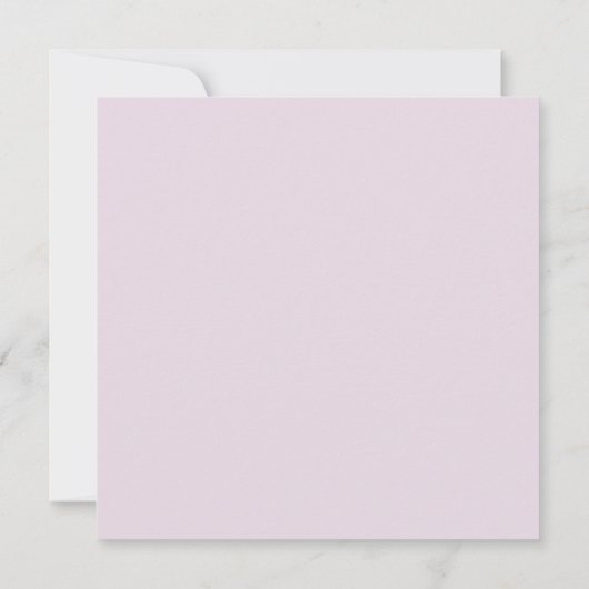 French lavender Enregistrer la date Invitation (Dos)