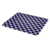 French lilac checkerboard pattern snijplank (Hoek)