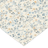 French Retro Spring Botanical Floral Table Runner Korte Tafelloper (Hoek)