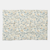 French Retro Spring Botanical Kitchen Towels Theedoek (Horizontaal)