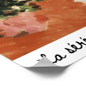 French Riviera Beach Poster Matisse Inspired (Coin)