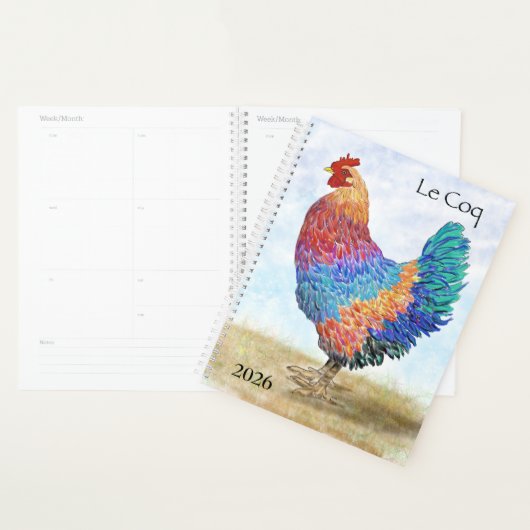 French Rooster Planner (Display)