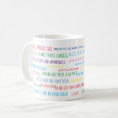 French Sayings Classic Mug, 325 ml Coffee Mug (Devant gauche)