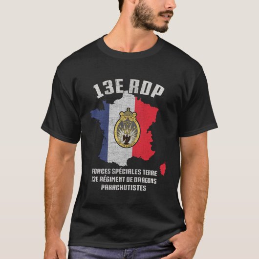 French Special Force RDP Parachute Dragoon Regimen T-shirt (Voorkant)