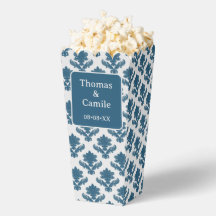 French Tapestry Blue and White