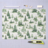 French Toile Trees Pattern Tissuepapier (Craft)