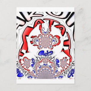 French Twist Hakuna Matata: een unieke culturele m Briefkaart