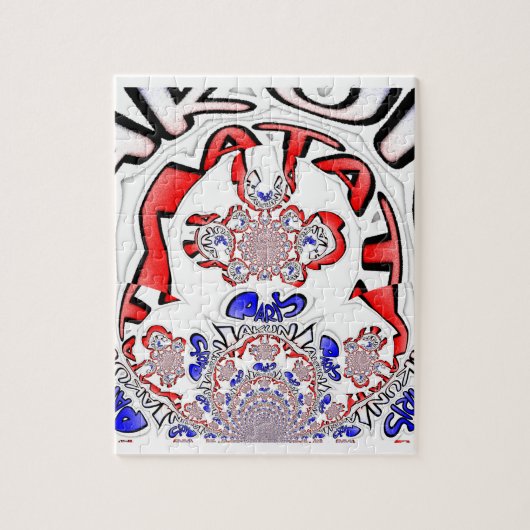 French Twist Hakuna Matata: een unieke culturele m Legpuzzel (Verticaal)