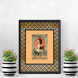 French Willette Exposition Advertisement Poster