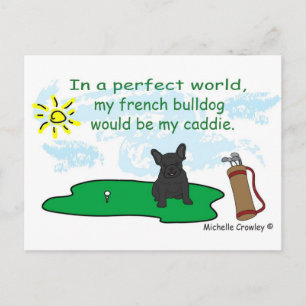 FrenchBulldogBlock Briefkaart