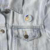Frenchie Afstuderen Ronde Button 3,2 Cm (In situ)
