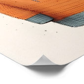 Frenchie au pull orange, déco de chien drôle, Grin (Coin)