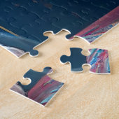 Frenchie Birthday Bash: Een echte Franse bulledog Legpuzzel (Zijkant)