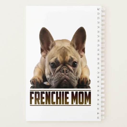 Frenchie Bulldog Ma Gift Planner (Achterkant)