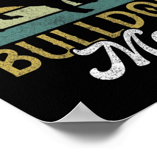 Frenchie Bulldog Mama Poster (Hoek)