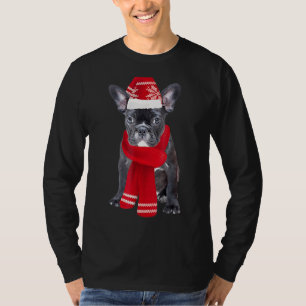 Frenchie Bully Kerstmis Dog Ugly Kerstmis Frans T-shirt