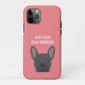Frenchie Case-Mate iPhone Case (Achterkant)