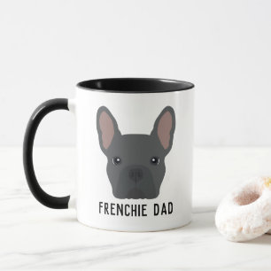 Frenchie Dad Blue French Bulldog Mok