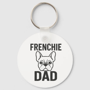 Frenchie Dad - Cool Franse Bulldog voor Dog Dads Sleutelhanger