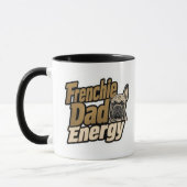 Frenchie Dad Energie Mok (Links)
