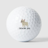 Frenchie Dad Golfballen (Voorkant)