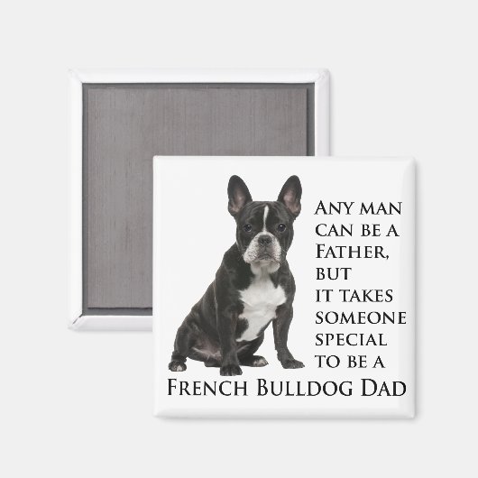 Frenchie Dad Magnet (Recto/Verso)