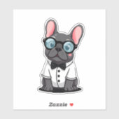Frenchie De Heren Kopie (5) Sticker (Vel)